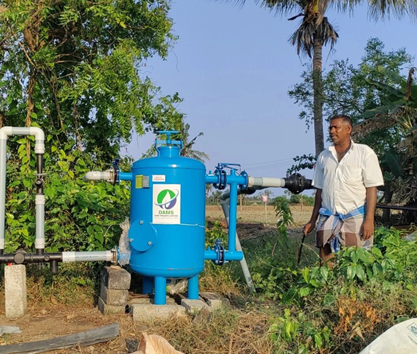 Throttle Valve Controlling Flow in Pipeliness